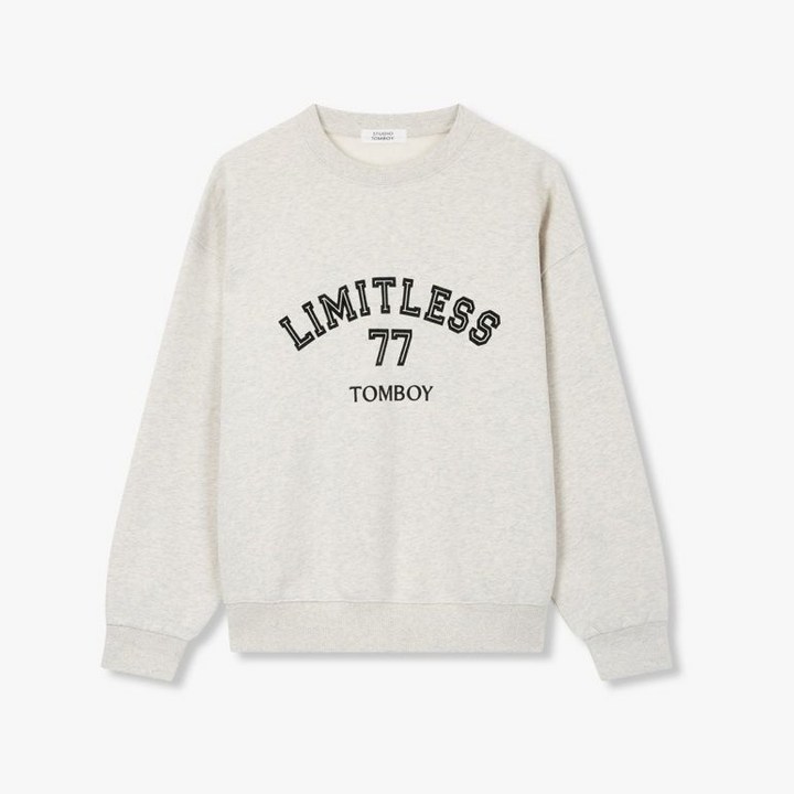 백화점 정품 스튜디오 톰보이 로고 맨투맨 티셔츠 9175422983