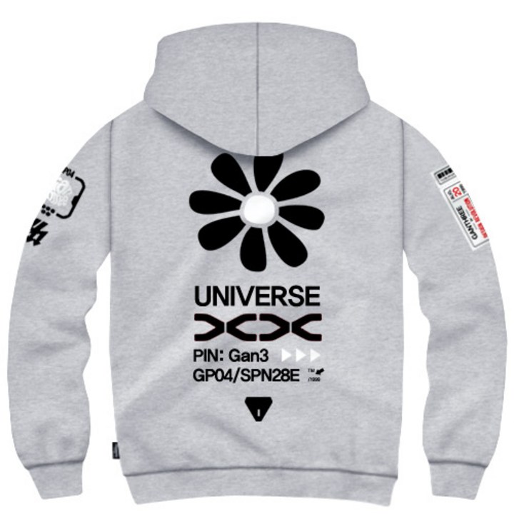 간쓰리 GP04SP  국내생산 기모 후드티