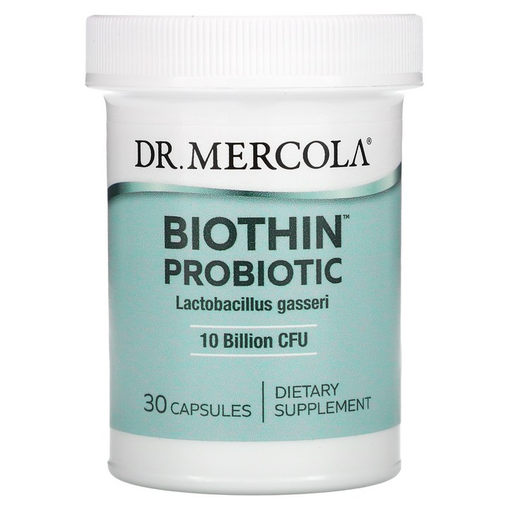 닥터머콜라 Biothin 프로바이오틱 락토바실러스 가세리 100억CFU 캡슐 30정