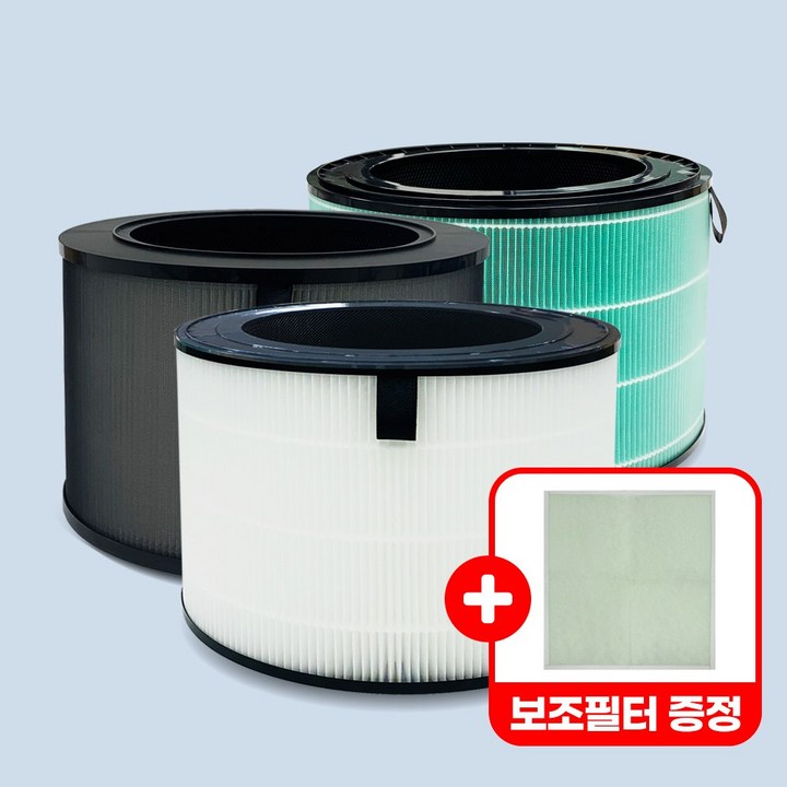 에어필텍 LG 엘지 퓨리케어 360 공기청정기 호환 필터 AS199DWA AS181DAW AS153HWWC, 1개, 정품형(고품질)+부착형극세필터