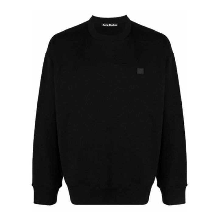아크네 당일22FW 페이스 패치 크루넥 맨투맨 블랙 CI0072 900 아크네 당일22FW 페이스 패치 크루넥 맨투맨 블랙 CI0072 900