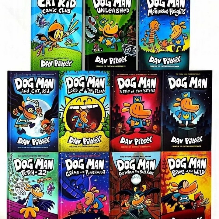 dogman Dog Man 1-11  도그맨 영어원서 소프트커버 11종세트