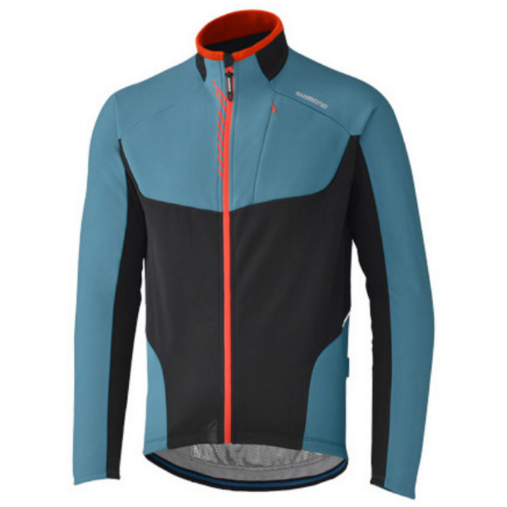 시마노 퍼포먼스 윈드브레이크 겨울용자켓 애게해블루