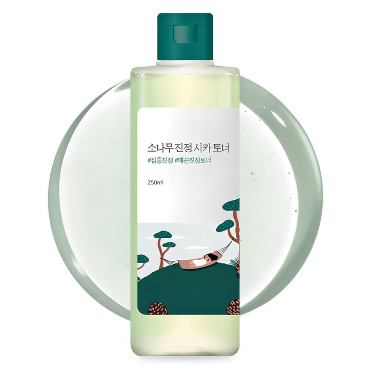 라운드랩 소나무 진정 시카 토너