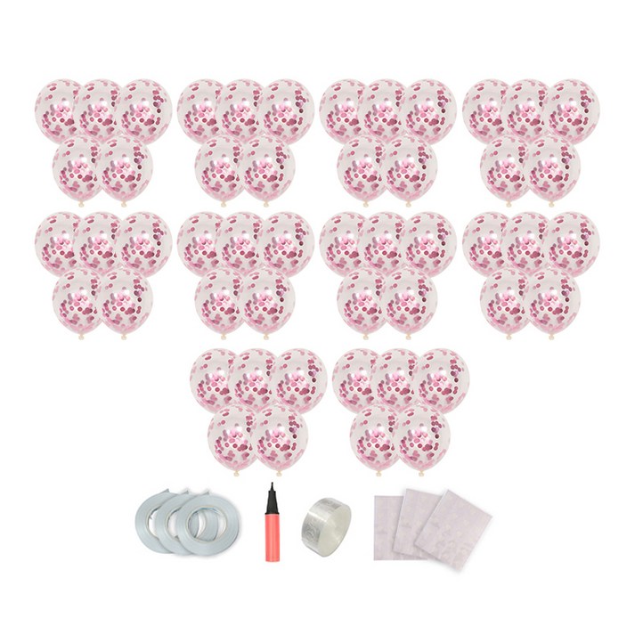 피앤비유니티 컨페티 라운드 풍선 30cm