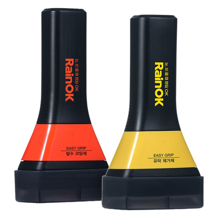 불스원 Rain OK NEW 이지그립 유막제거제 120ml 발수코팅제 120ml 세트