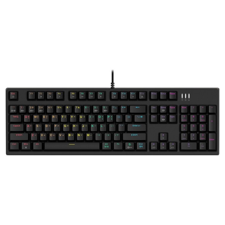 앱코 카일 광축 V2 LED 게이밍 기계식 유선 키보드