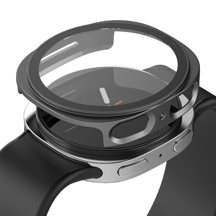 누아트 하드 케이스 풀커버 액정보호 강화유리