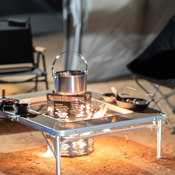 아이두젠 2in1 BBQ 캠핑테이블