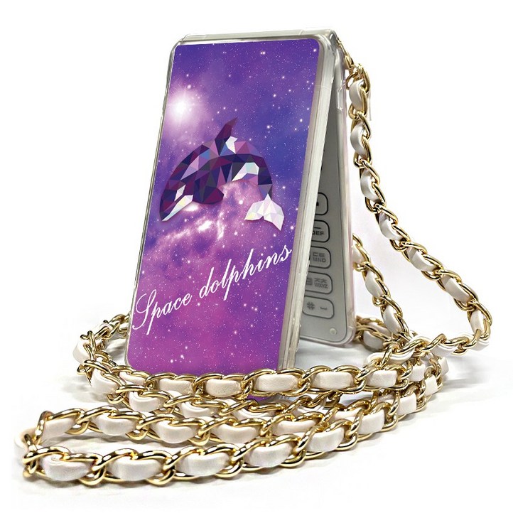 유니크한 디자인 폴더폰 목걸이줄 스트랩 디자인 핸드폰 케이스갤럭시폴더1 케이스 G510
