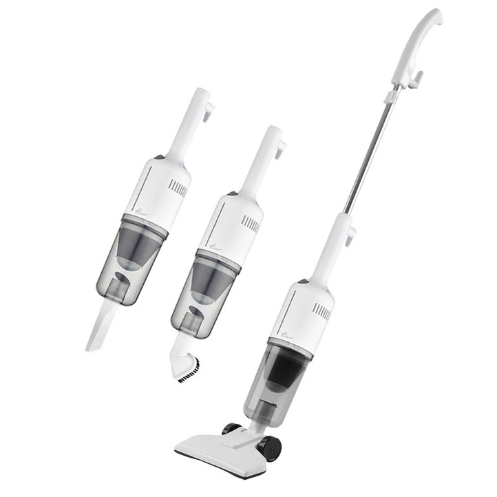한일전기 2 in 1 미니 소형 셀프스탠딩 유선 청소기 핸디스틱청소기 HC670WT