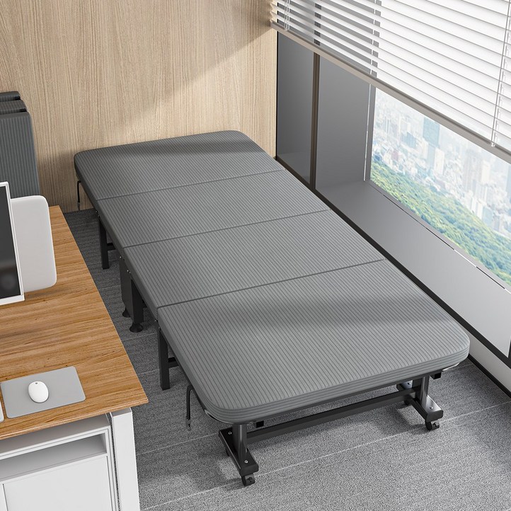 키루에 접이식침대 1인 폴딩 간이 침대 사무실 낮잠용 접침상 침대