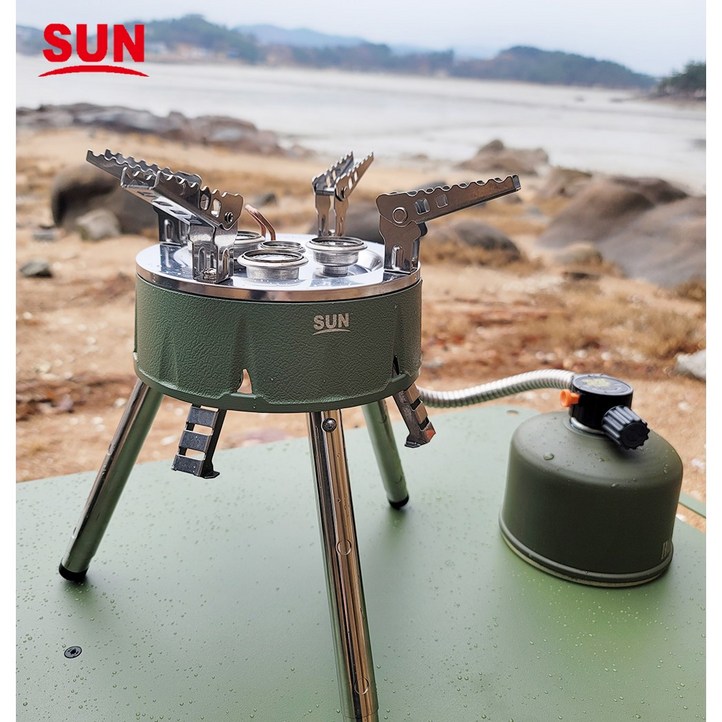 MMCG 썬 강염버너 국내제작  SUN 초고화력 강염버너 캠핑 그리들 버너