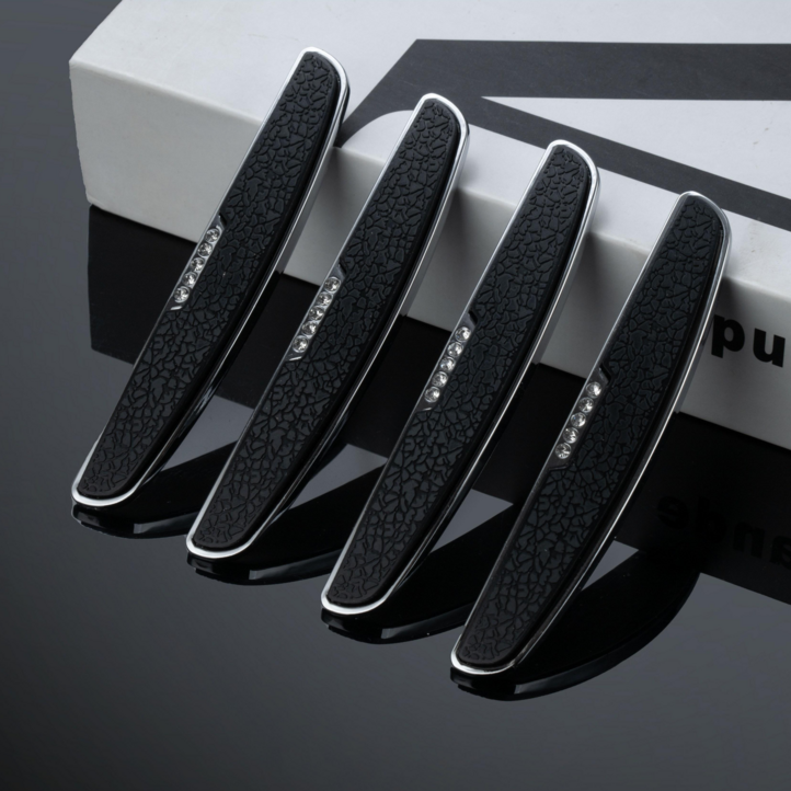 로엔스 자동차 문콕방지 도어가드, 4개, 블랙