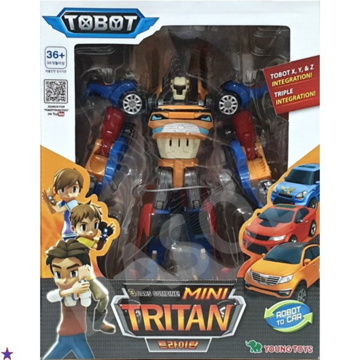 또봇 미니 트라이탄 변신 합체 로봇 장난감