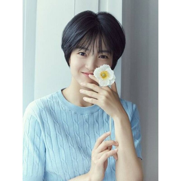 폴햄 POLHAM 여성 케이블 라운드넥 반팔 니트PHE2ER2060 137637