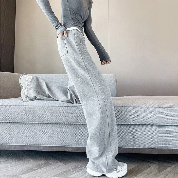 스피세프 데일리 여성 트레이닝바지 와이드팬츠