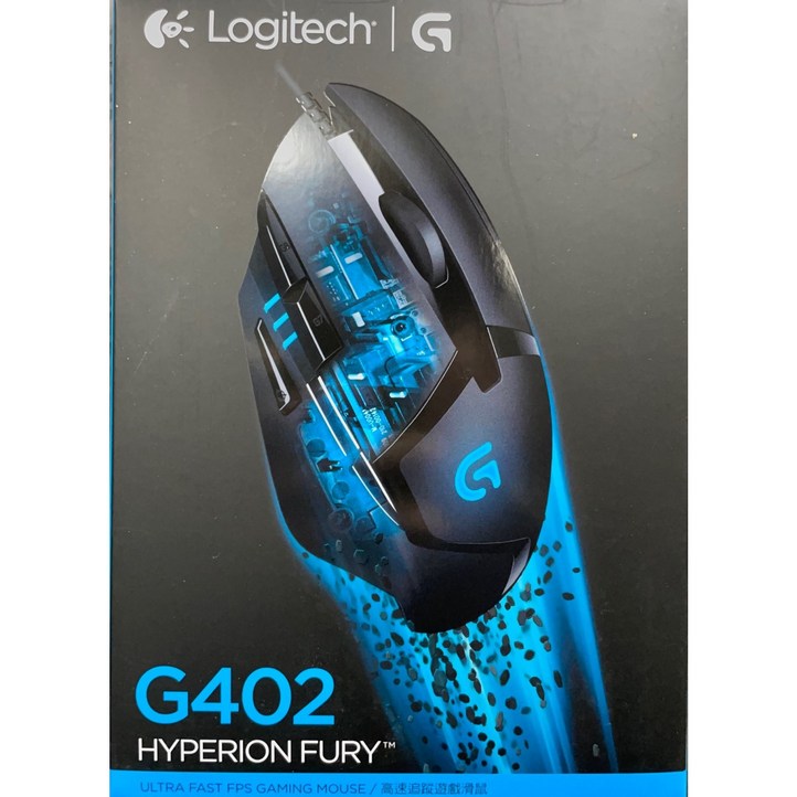 로지텍 Hyperion Fury 게이밍마우스, G402, 혼합색상