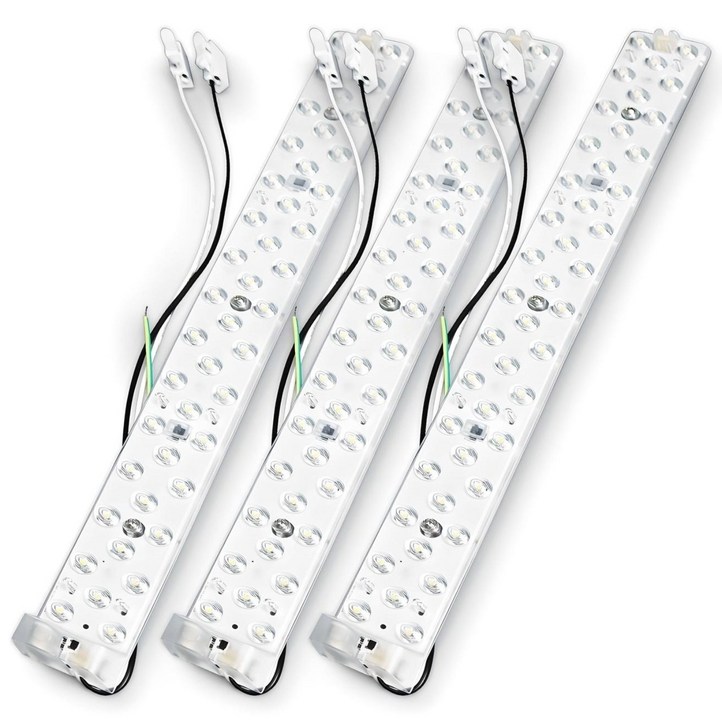 번개표 LED 모듈 리폼형 램프 조명 자석 30W 주광색 FPL 55W 대체용 3개입