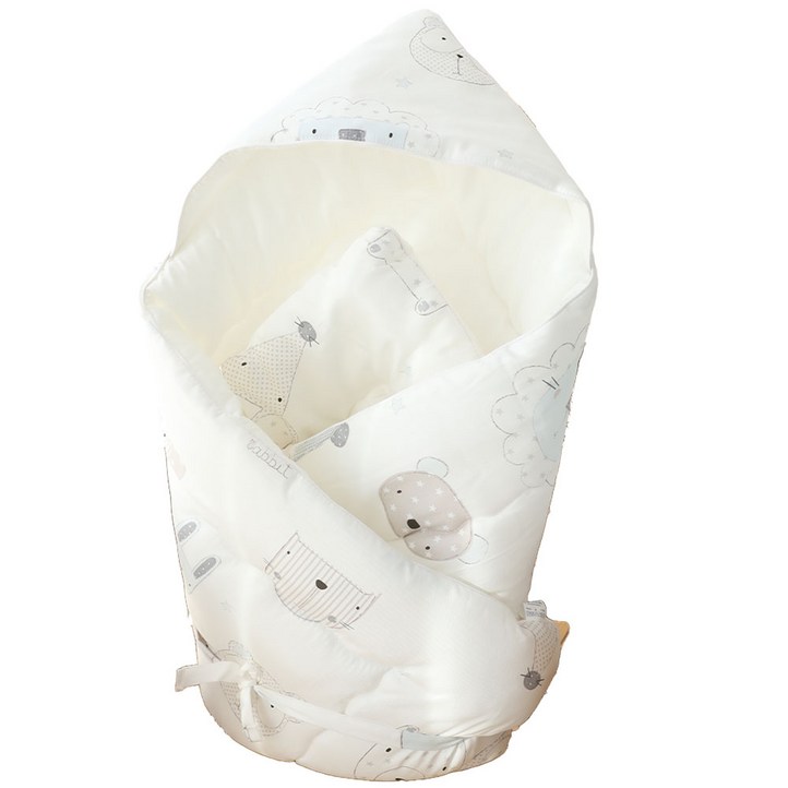 준앤종 프리미엄 순면 신생아 누비 겉싸개