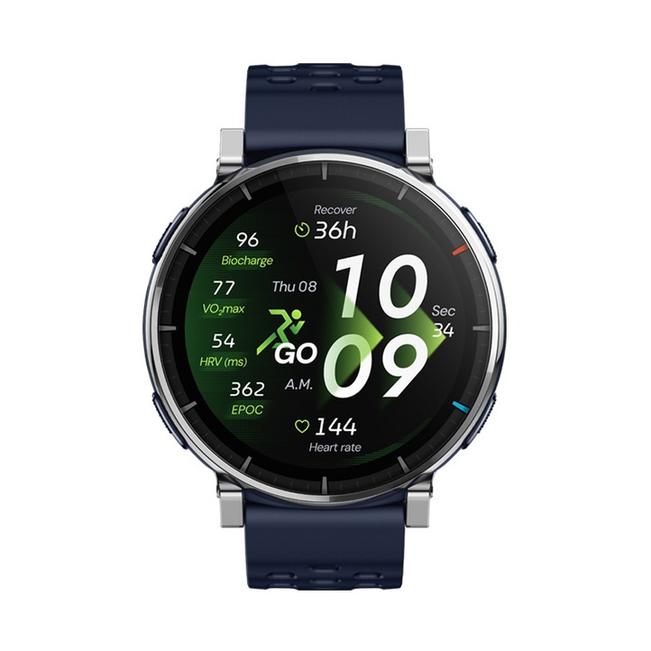 어메이즈핏 액티브3 프리미엄, GPS + 블루투스, 4.5cm, 아틀라스 블루