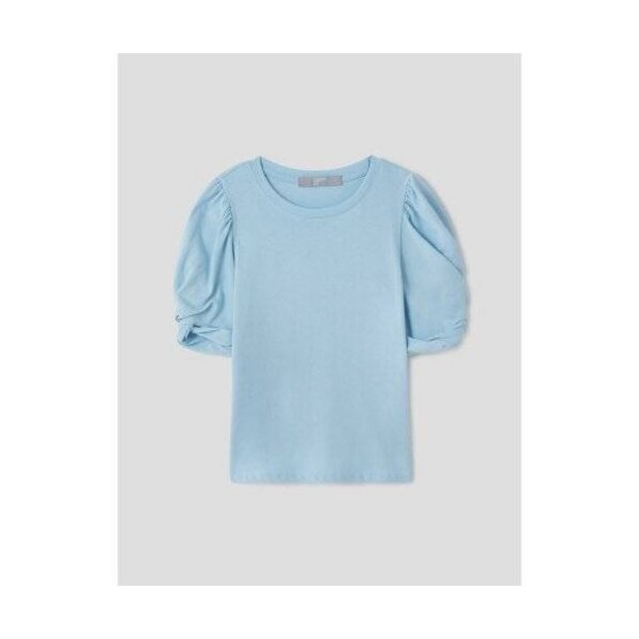 에잇세컨즈스카이블루 퍼프 소매 티셔츠 352742MQ3Q 432969