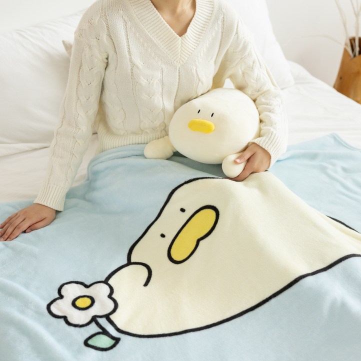 오둥이 포근한 오벤져스 극세사 담요