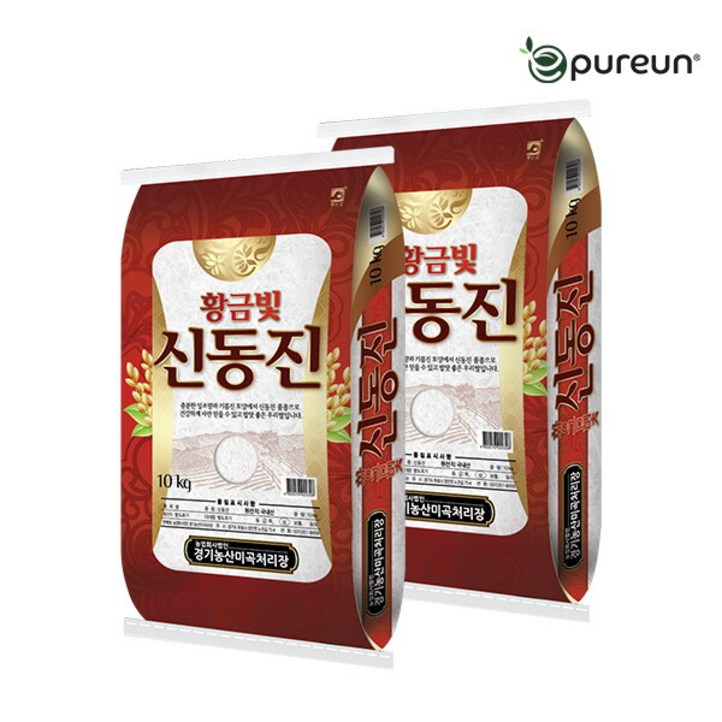 [KT알파쇼핑][이쌀이다] 2023년 황금빛 신동진쌀 20kg, 20kg, 1개