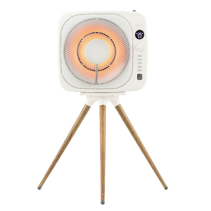 신일 에코 팬 레트로 큐브 히터 SEHFCM600BE 화이트, 단일상품