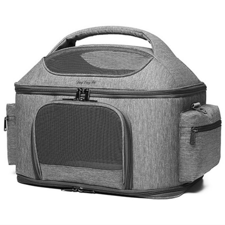 딩동펫 반려동물 메쉬 토트백 패브릭캐리어