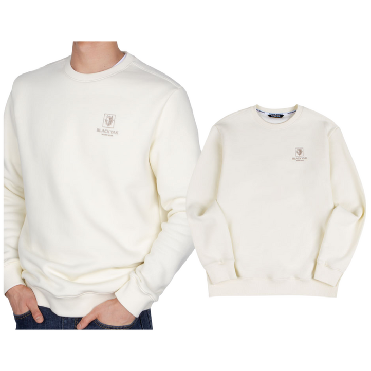 찬스11 블랙야크 애슬레저 기모 맨투맨 남자 여자 커플티 BKJ1012