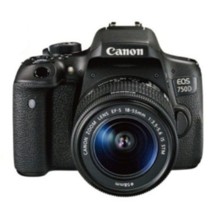 캐논 750D1855mm64GB가방리더기청소세트 입문자용 DSLR카메라 풀패키지 완벽검수, 750D1855mm기본구성품64GB패키지상품