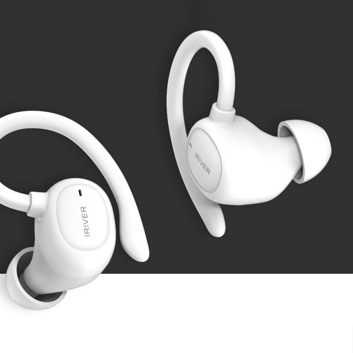 아이리버 ITW-G9 TWS 무선 블루투스 5.1 이어폰 귀걸이형, 화이트 20230424