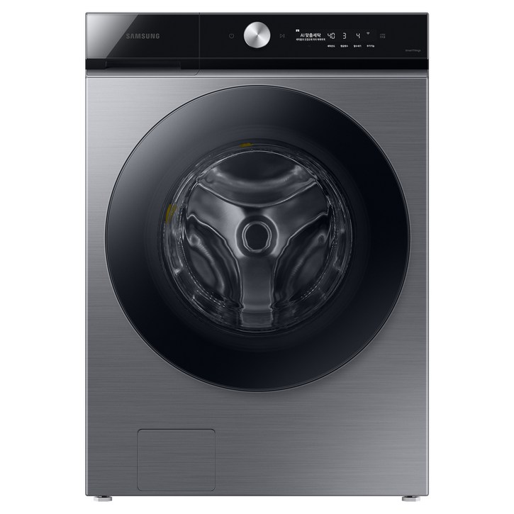삼성전자 BESPOKE 그랑데 세탁기 AI 이녹스 WF21B6400KP 21kg 방문설치