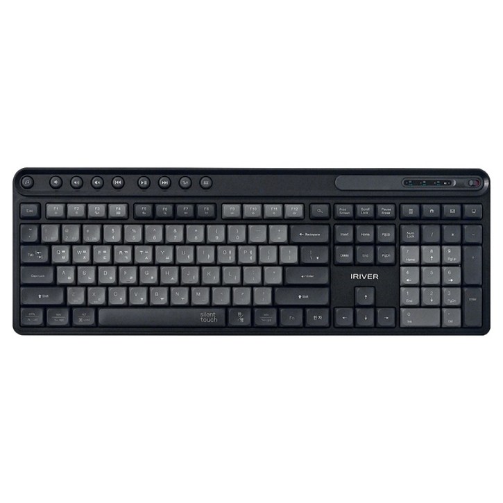 아이리버 Silent 듀얼모드 멀티페어링 블루투스 무소음 무선 키보드