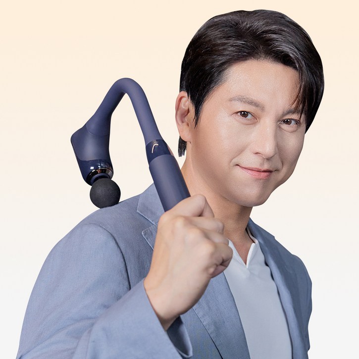 휴플러스 프리미엄 커브건 C11 마사지기 CORDZERO-C11, CORDZERO-C11, 네이비