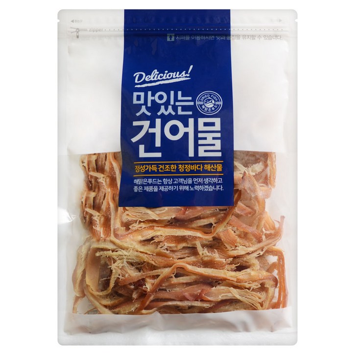 해맑은푸드 바베큐 조미오징어, 300g, 1개 2