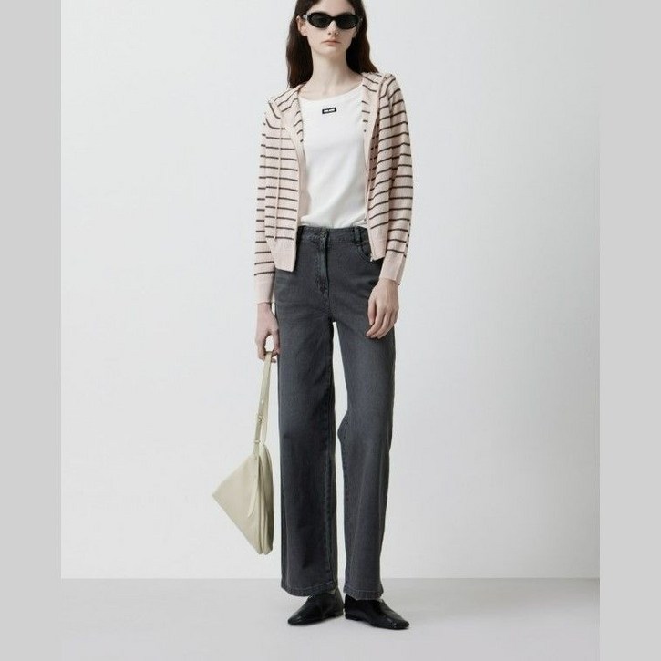 주크 세미부츠컷 데님팬츠Z253PSA402 332791