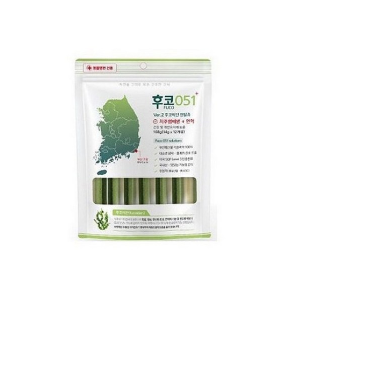 (최근입고)후코051후코이단 덴탈츄 14g(12개입) X 2개