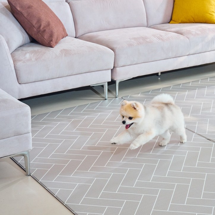 로하우스 엣지 pvc 러그타입  강아지 미끄럼방지 논슬립매트
