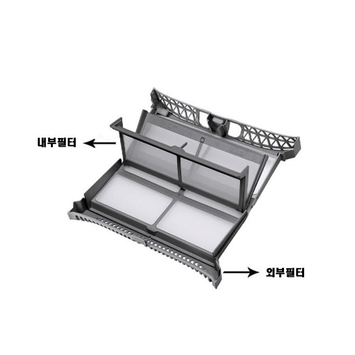 삼성 정품 DV16T8740BP 그랑데 의류 건조기 케이스 필터 (속/겉 선택) (HJ솔B 증정)