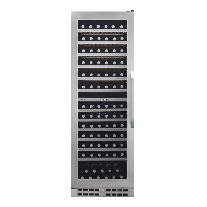 보보스 와인셀러 JG-166B 최대 154병 빌트인겸용 듀얼타입
