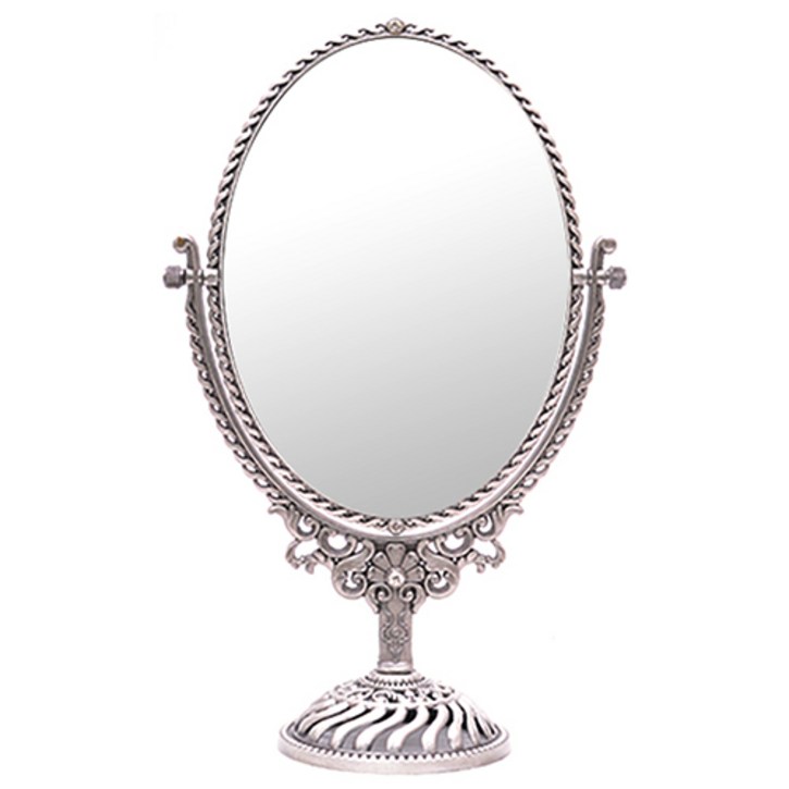 아테리나 파도 스탠드 탁상 양면거울, 대사이즈 주석