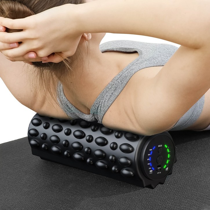 Beaussty 진동폼롤러 31cm 프리미엄 EVA, 30개, 블랙