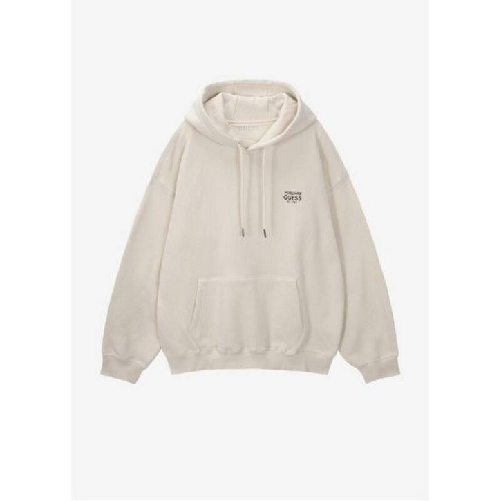 게스 진 남여공용 세미오버 후디 후드티셔츠 MO4K4490
