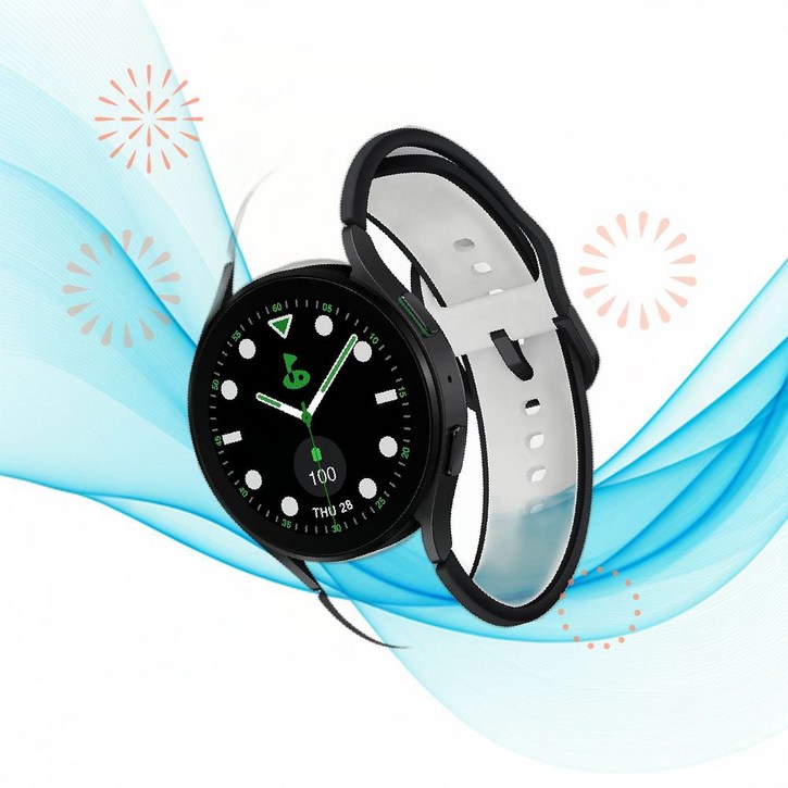 SAMSUNG 삼성 남성 남자 시계 갤럭시 워치 5 골프 에디션 44mm - 건강, 피트니스 트래커 M4