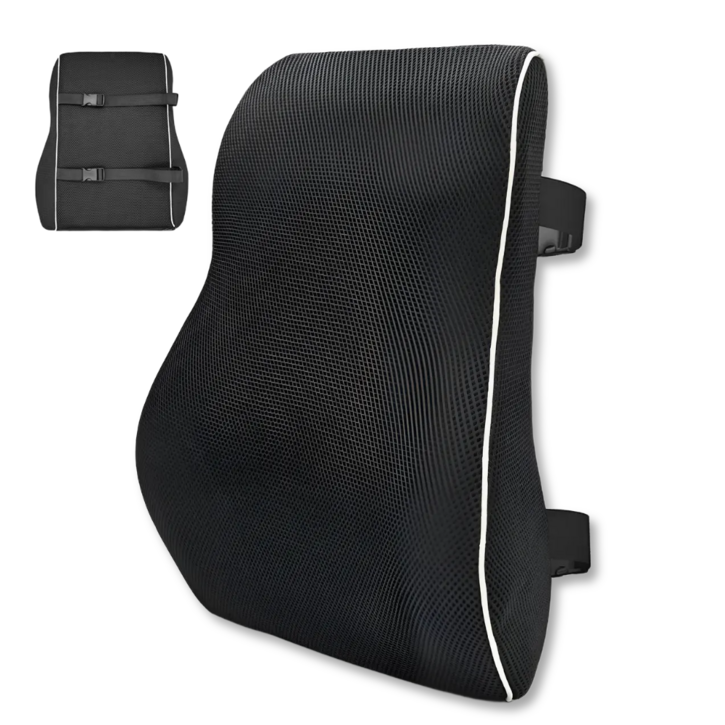 쿠바디 3D 등받이 쿠션 편안한 바른자세 사무실 의자 자동차 허리