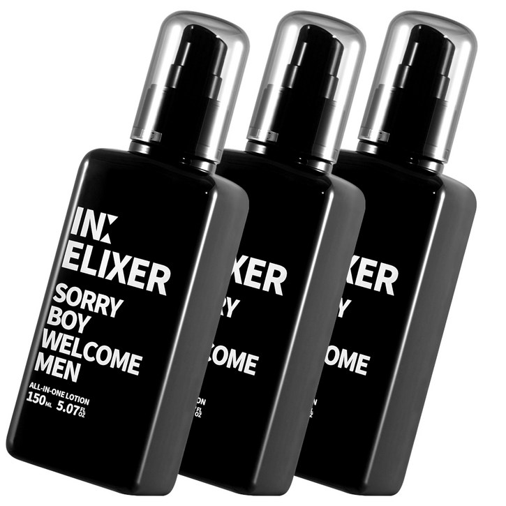 이넬릭서 남자올인원 로션 150ml 3개, 3개, 150ml 이넬릭서 남자올인원 로션 150ml 3개, 3개, 150ml