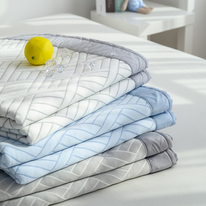 슬리안 듀라론 냉감패드 쿨매트 휴비스 여름침대패드 고정밴드 슈퍼싱글 퀸 킹