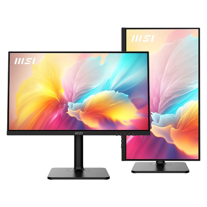 MSI 24인치 사무용 모니터 FHD 100Hz IPS 피벗 PD15W USBC타입